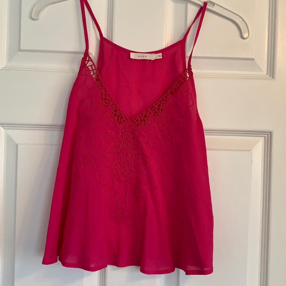 Pink top